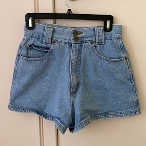 Vintage High waisted Denim Shorts